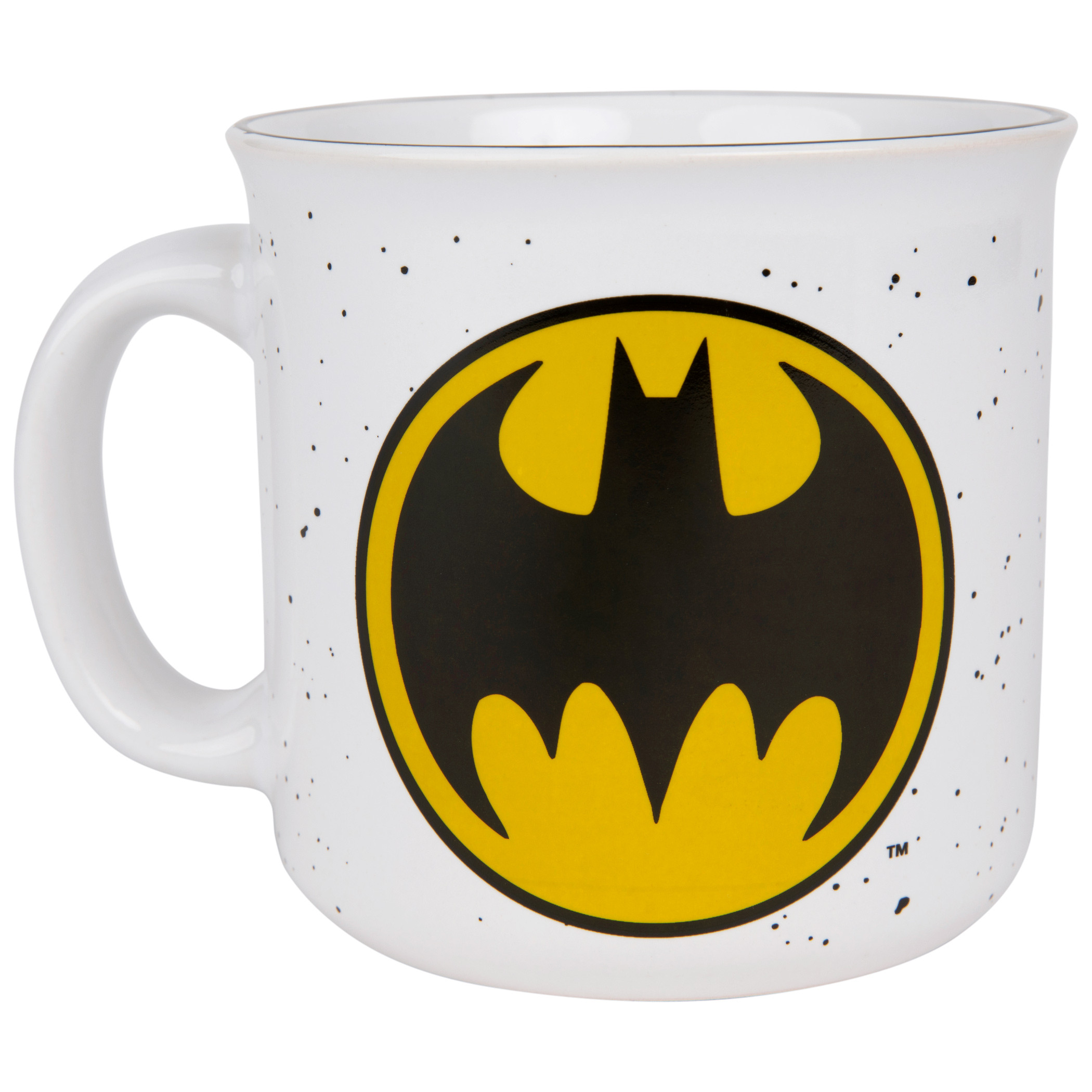 DC Comics Batman Circular Symbol Jumbo 20oz Ceramic Camper Mug